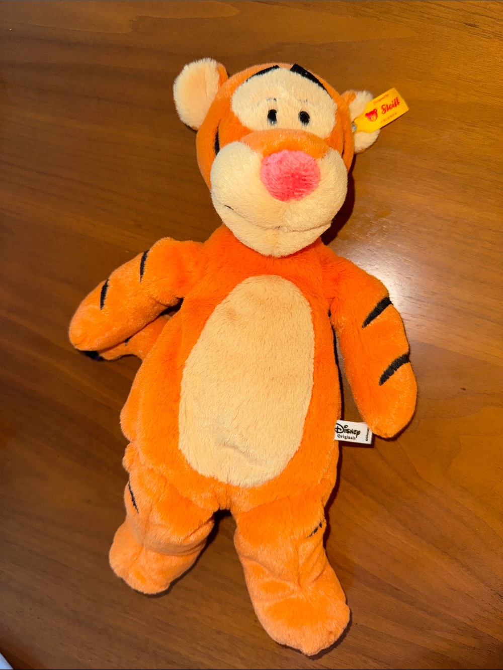 Steiff Plush Tigger Stuffed Animal Toy